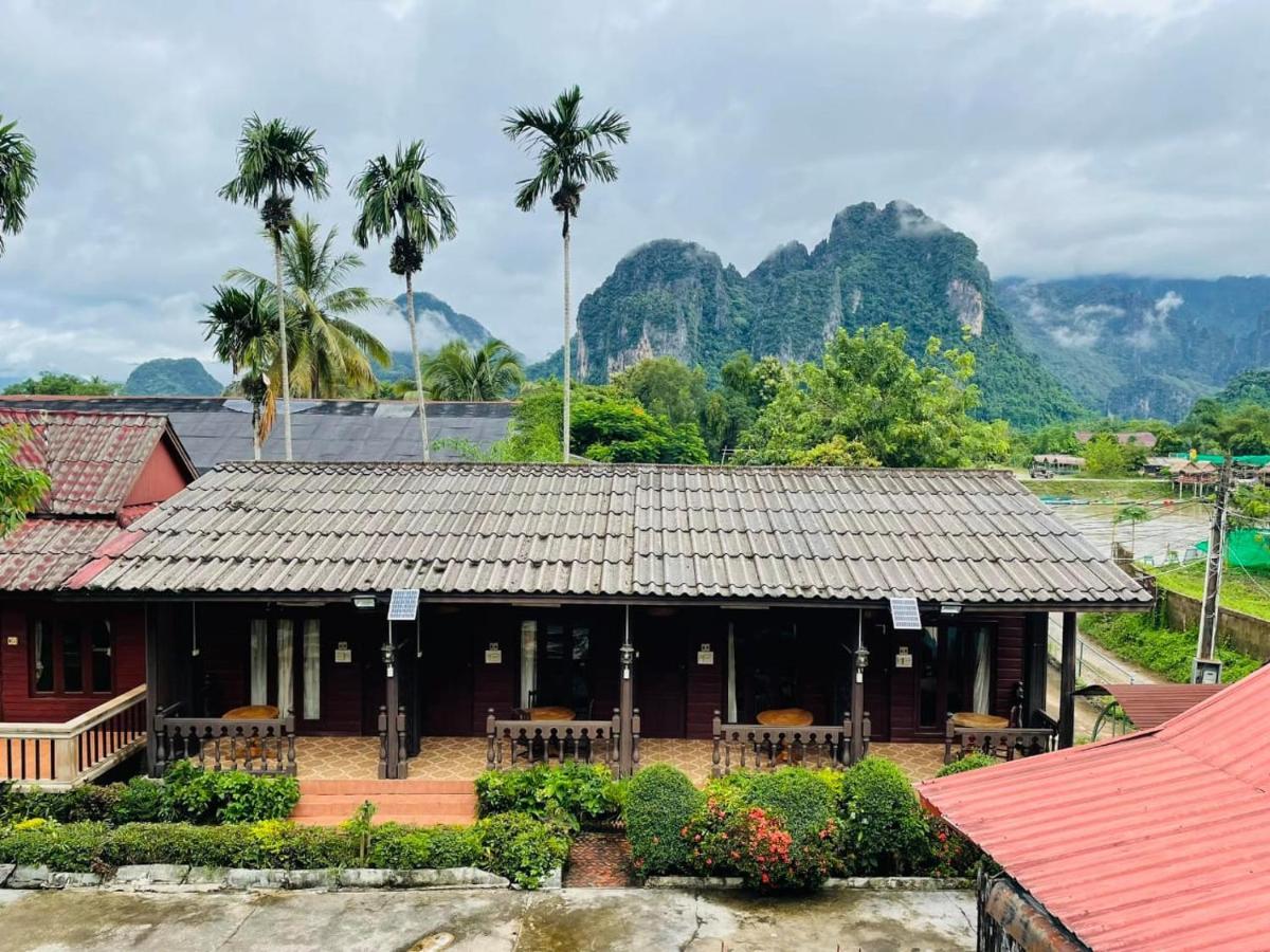 Bungalows Le Jardin Vangvieng Vang Vieng Εξωτερικό φωτογραφία