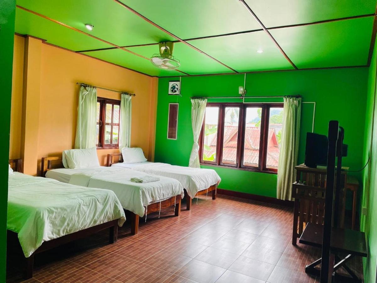 Bungalows Le Jardin Vangvieng Vang Vieng Εξωτερικό φωτογραφία