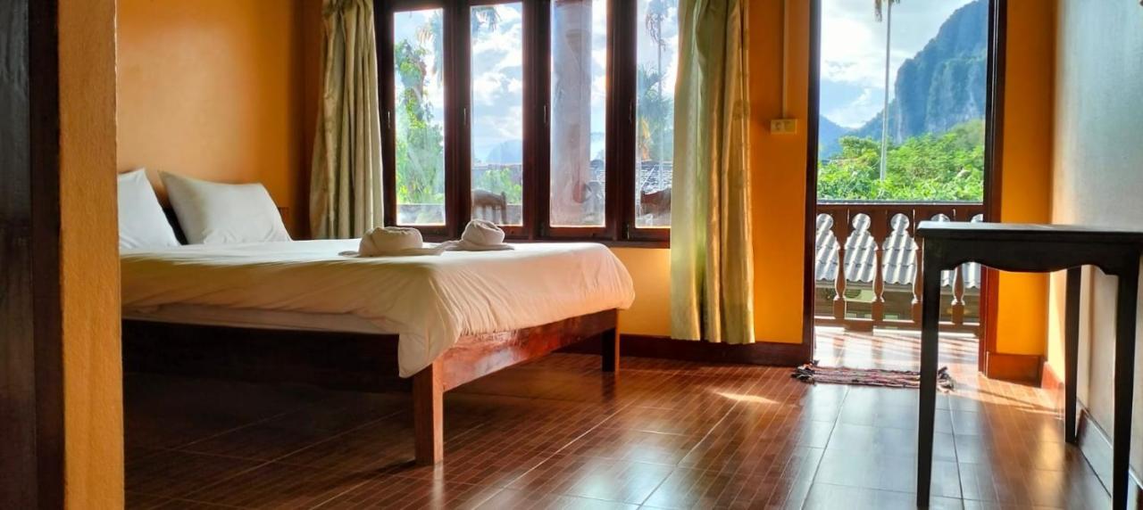 Bungalows Le Jardin Vangvieng Vang Vieng Εξωτερικό φωτογραφία
