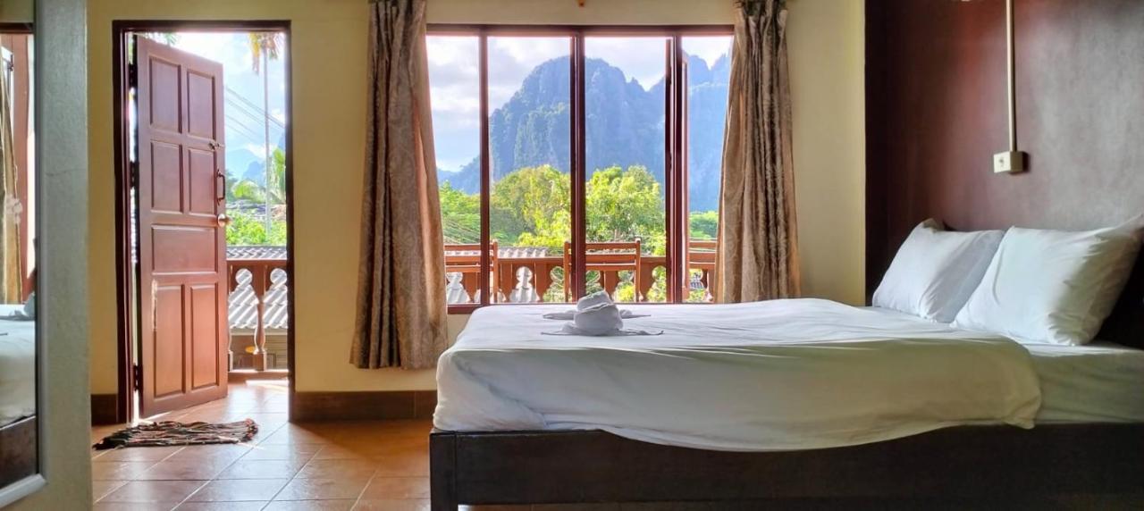 Bungalows Le Jardin Vangvieng Vang Vieng Εξωτερικό φωτογραφία