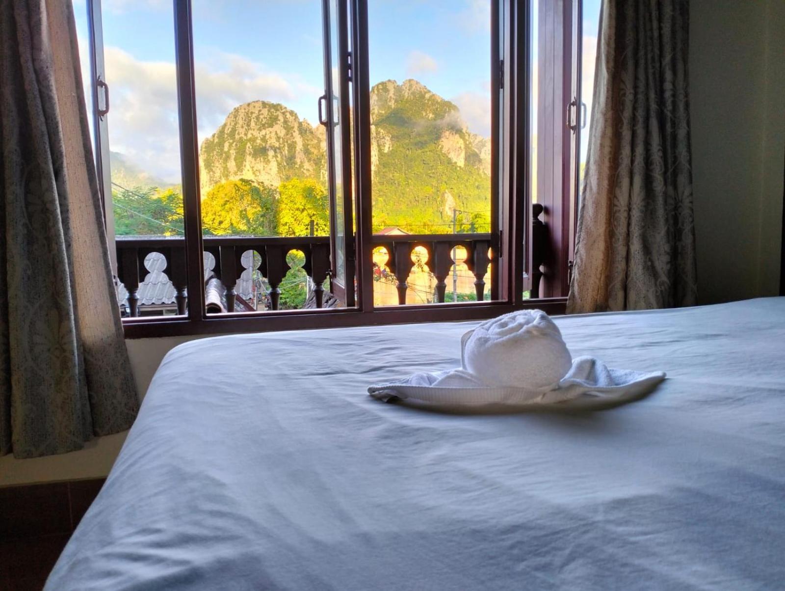 Bungalows Le Jardin Vangvieng Vang Vieng Εξωτερικό φωτογραφία