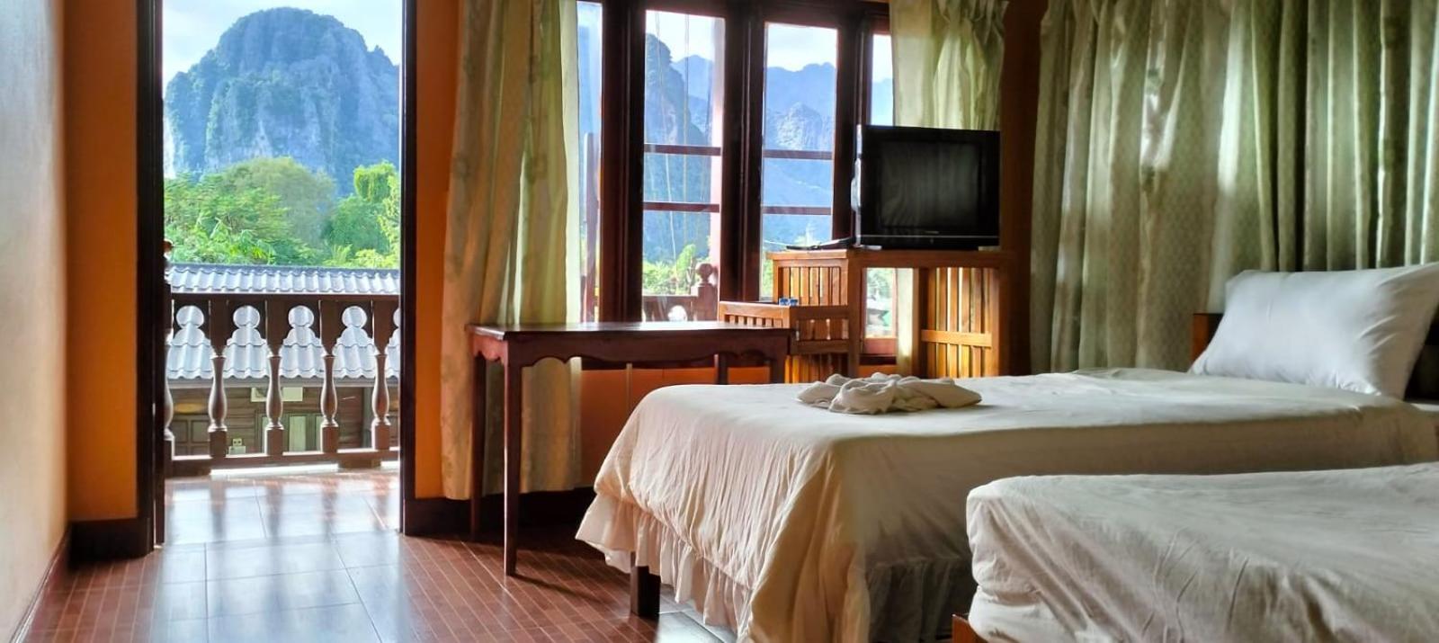 Bungalows Le Jardin Vangvieng Vang Vieng Εξωτερικό φωτογραφία