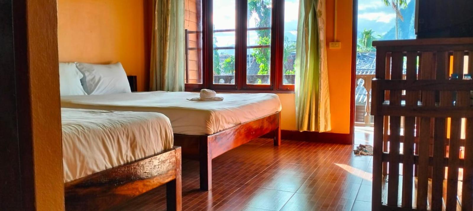 Bungalows Le Jardin Vangvieng Vang Vieng Εξωτερικό φωτογραφία